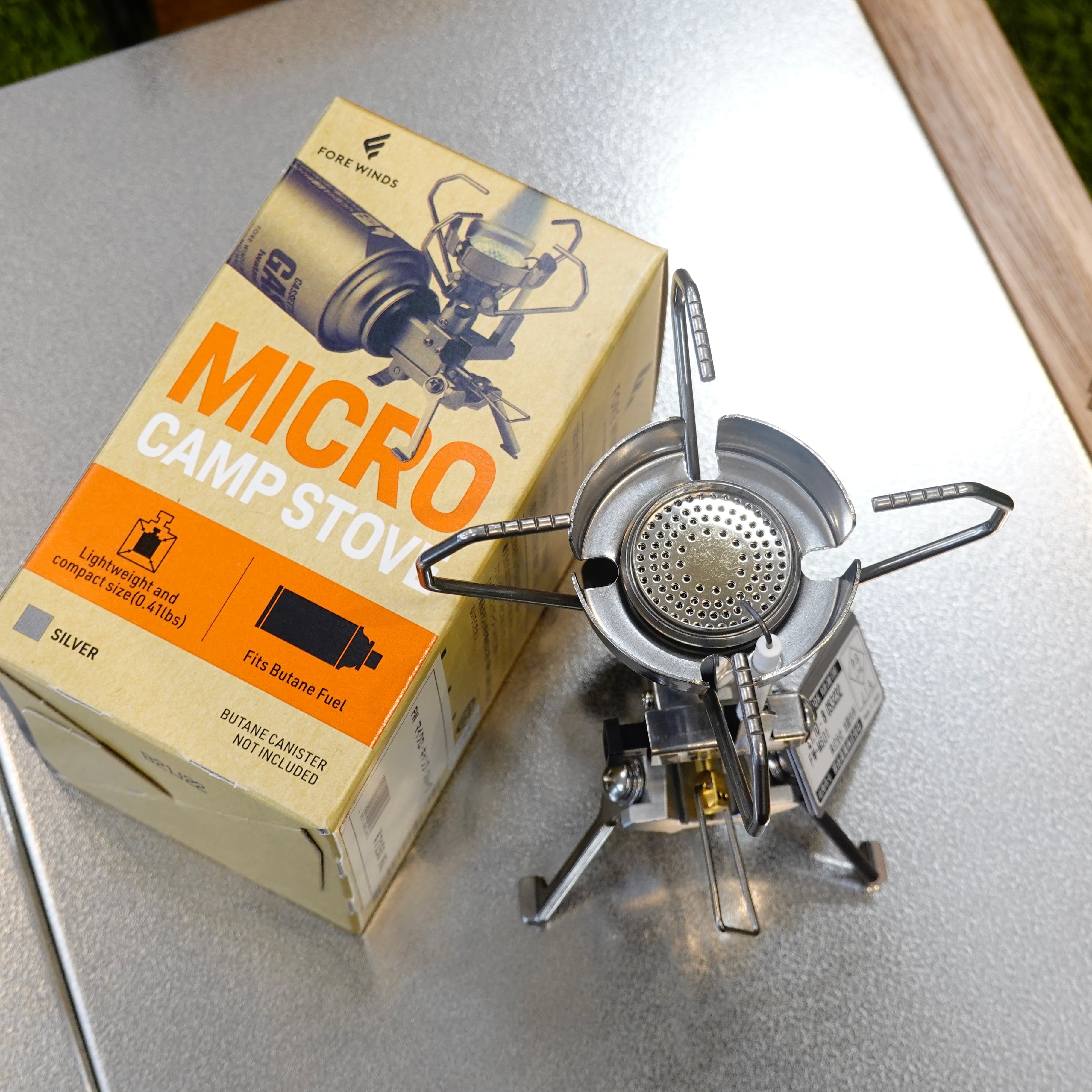 FORE WINDS/MICRO CAMP STOVE マイクロキャンプストーブ | ガレージ