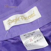 社交ダンス 衣装 Bright Proceed ブライトプロシード スカート レッスンウェア パープル系 紫 無地 シンプル フリル フォーマル フレアスカート ロング丈 ティアード くすみパープル 舞台映え 発表会 レッスン ダンス衣装 社交ダンススカート 練習用 フォーマルウェア ポリエステル 光沢風 薄紫 ヘムライン かわいい 上品 エレガント モダン 衣装部品 ラテン ワルツ スタンダード 9号対応 トルソー撮影用 レディス 婦人用 紫スカート