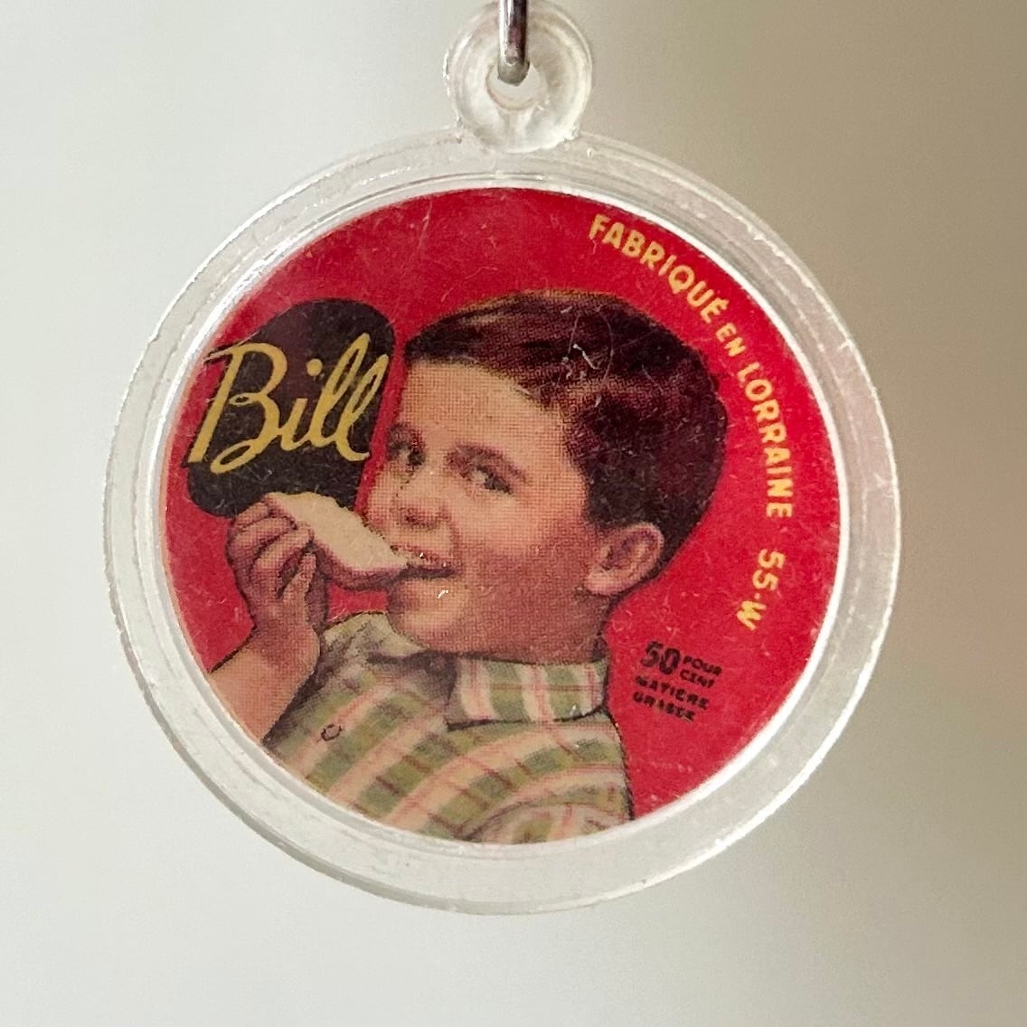 ブルボンキーホルダー 【SADECO】 リス 金色 切手 フレンチパブ 60年代 フレンチキーホルダー ブルボン SADECO 黄金のリス 雄鶏