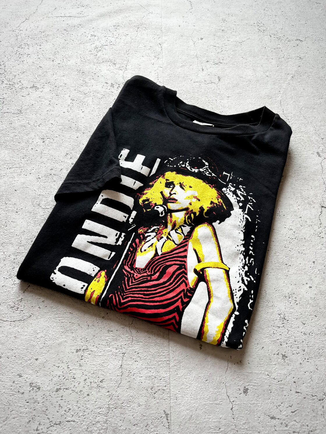 06s〜 BLONDIE - DEBBIE HARRY PRINT TEE OLD VINTAGE ブロンディ 
