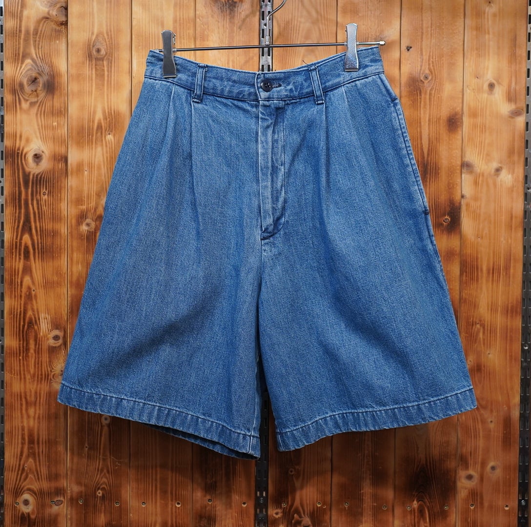 90s ralphlauren polosport デニムチノ ショーツ 4/レディース ラルフローレン ポロスポーツ ハーフパンツ