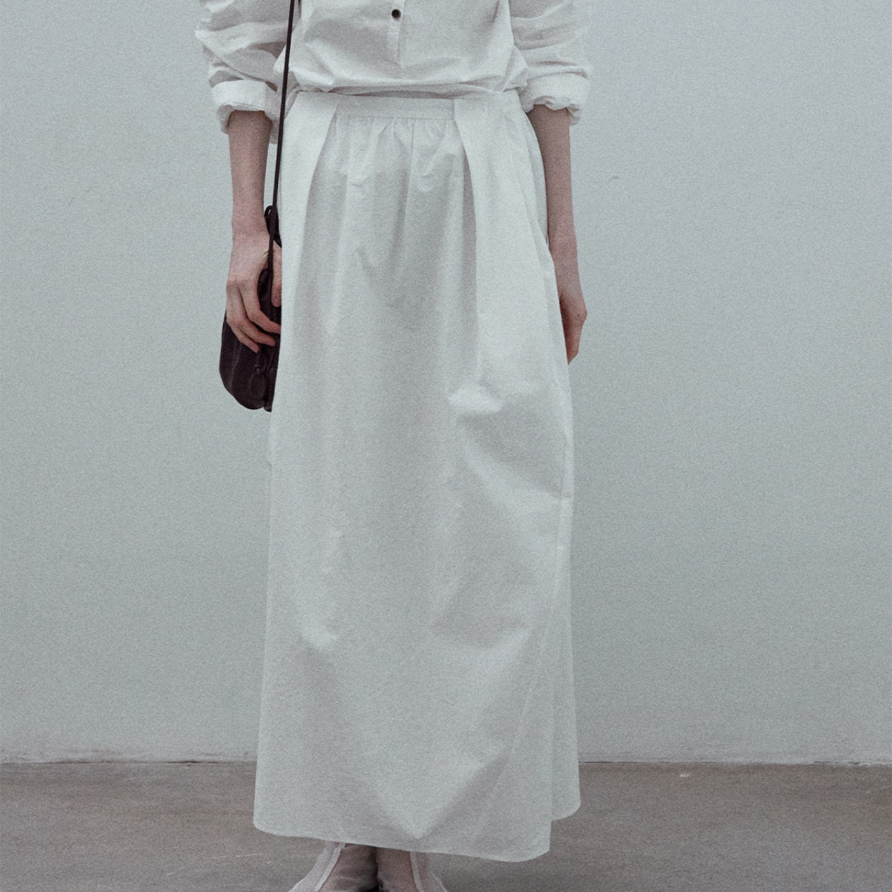 Cotton Volume Skirt T3885