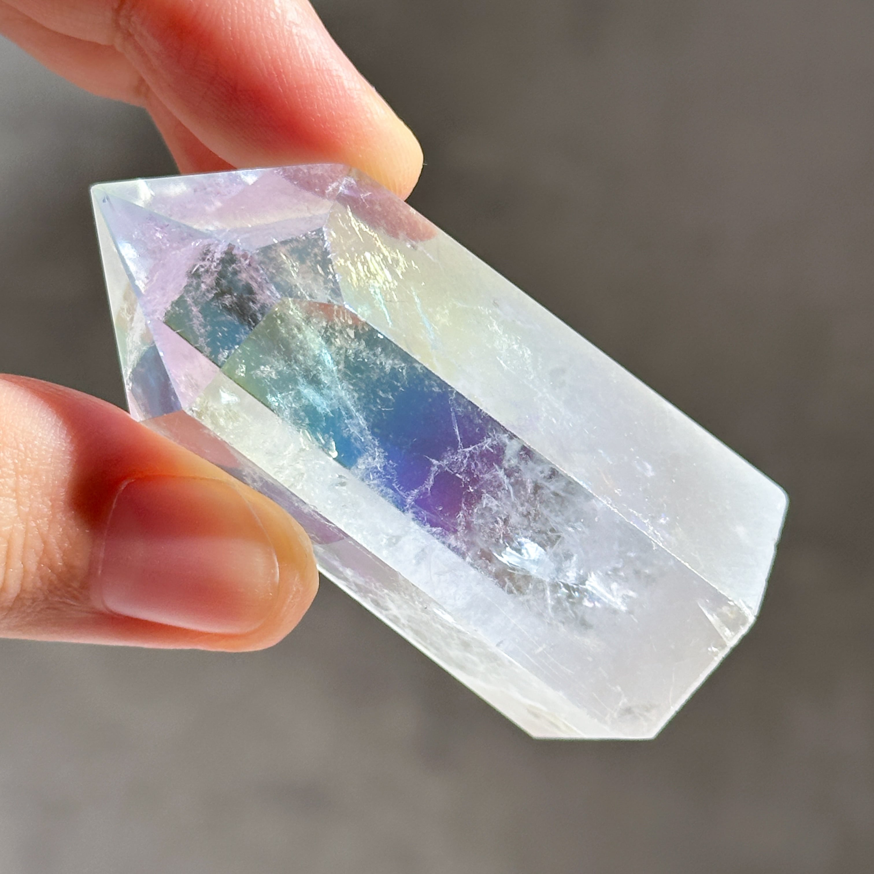 エンジェルオーラクォーツ タワー12◇ Angel Aura Quartz ◇天然石