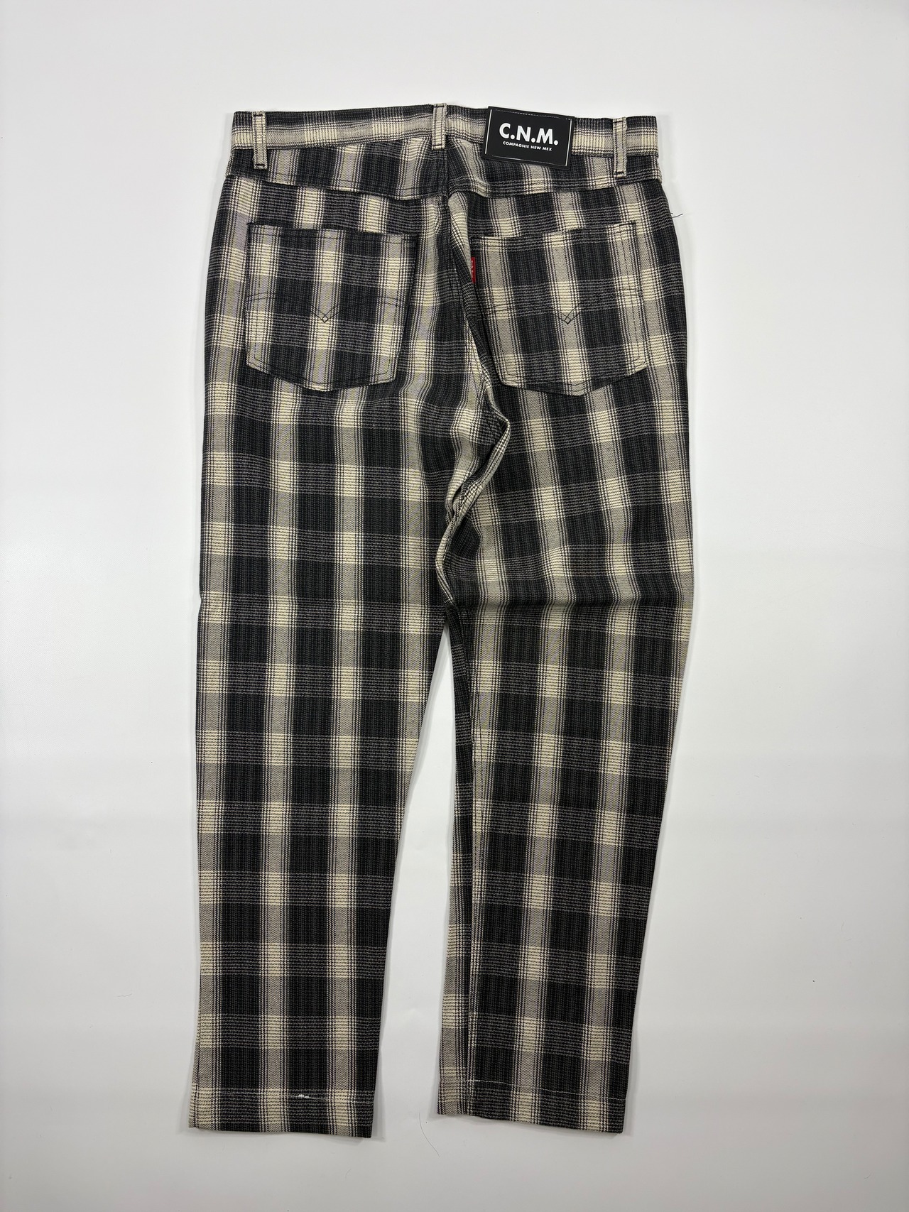 Made In Italy 1990s- CNM Square Check Denim
