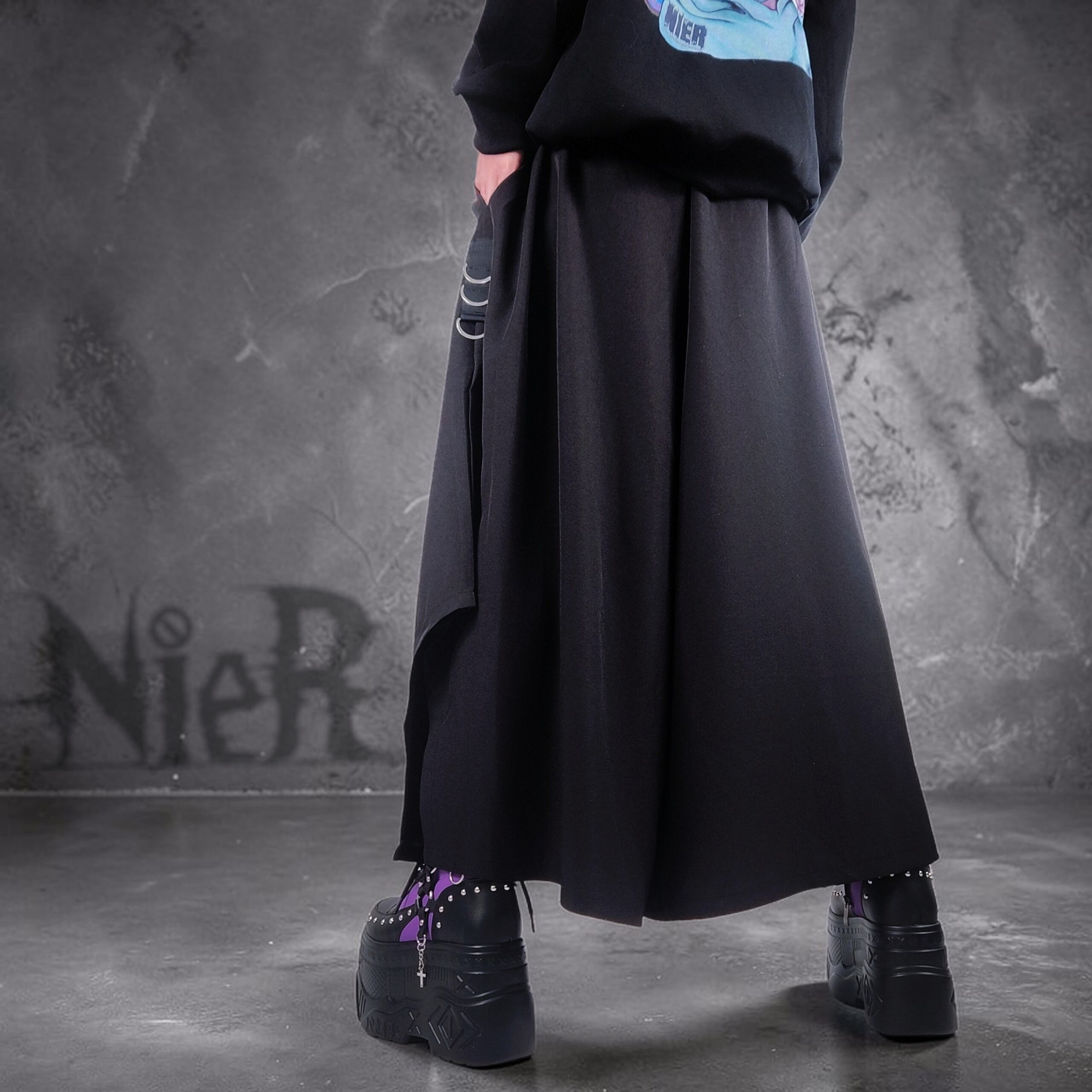トップス＋ボトムスセット》BLACK CLAW MARKS SET-UP | NIER CLOTHING