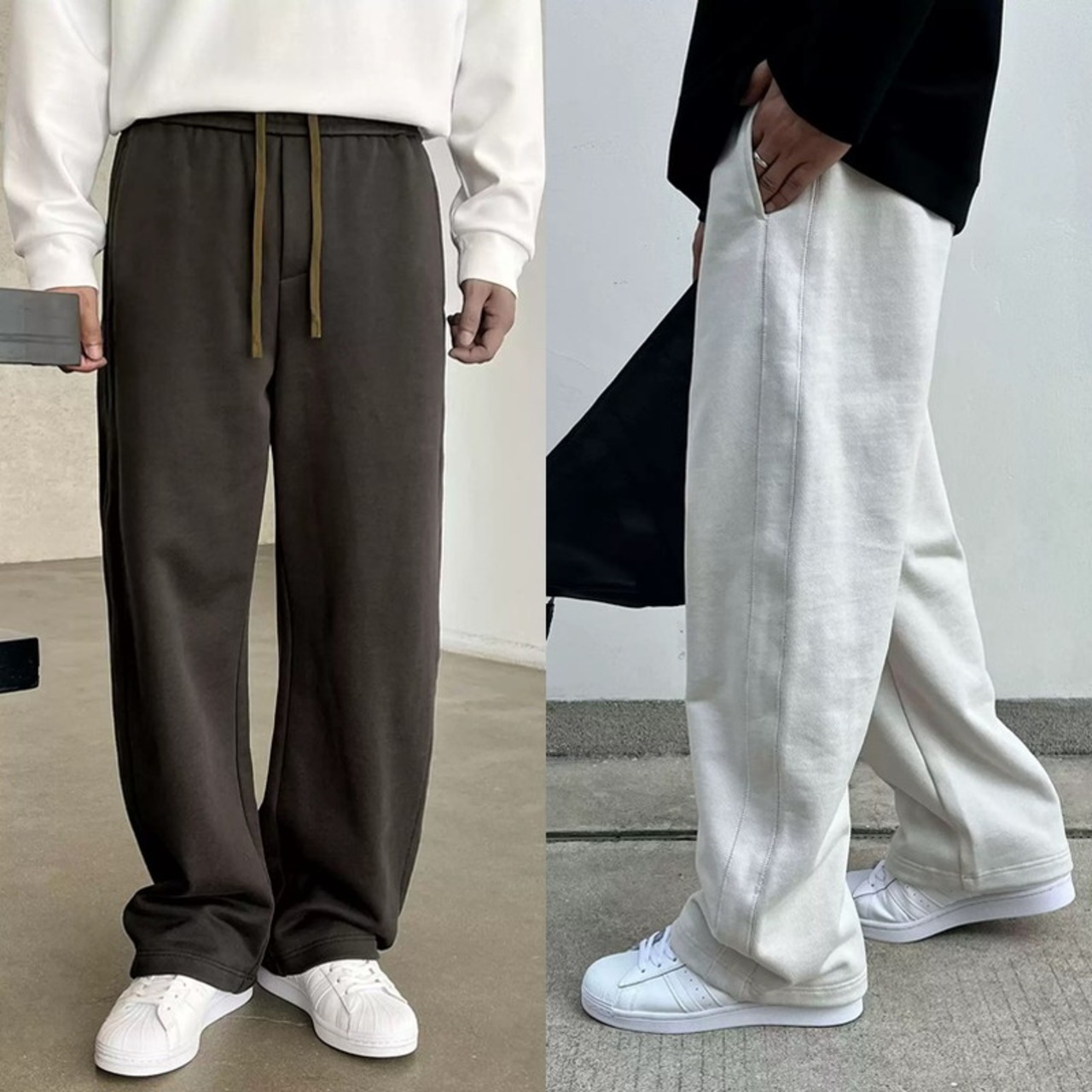 厚手コットンルーズパンツ　903