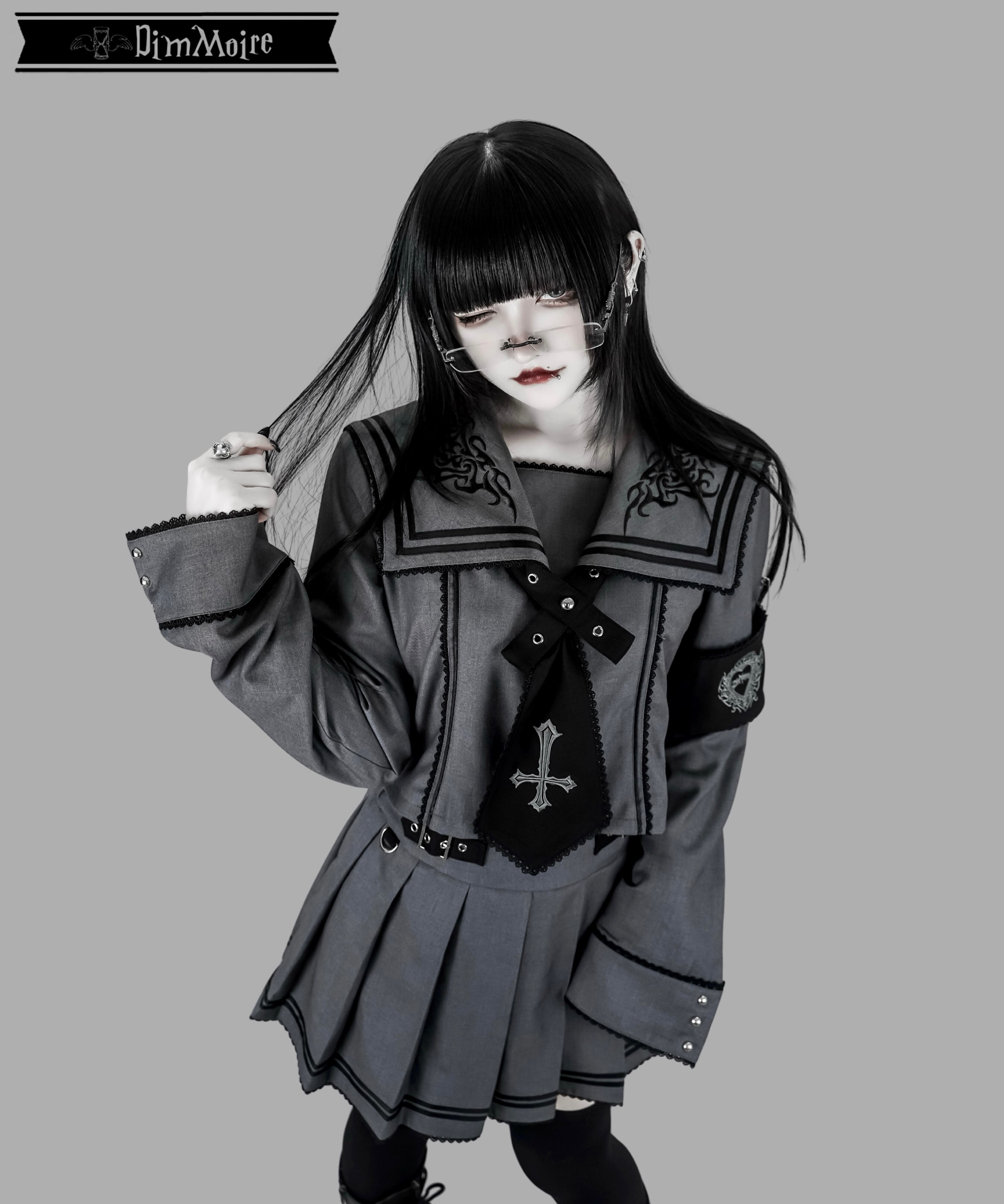 dimmoire Gothic学園SETUP【Gray】 Mサイズ 【公式通販】