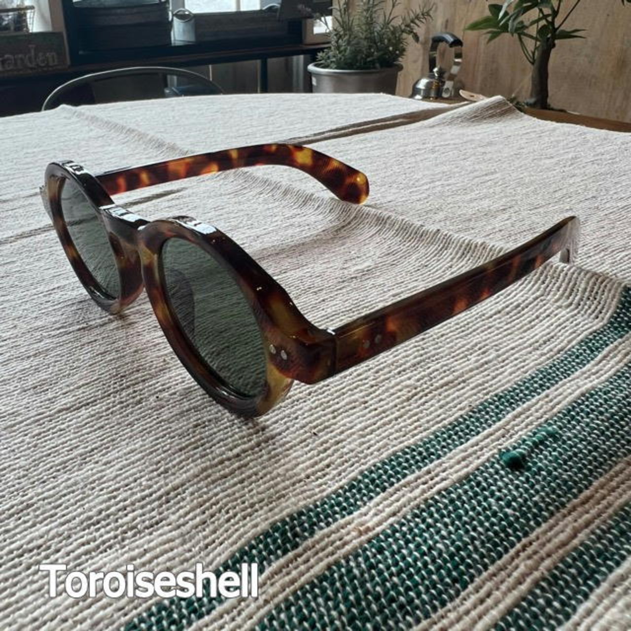 TOPANGA Accessory Tortoiseshell Round Sunglasses　3Type べっ甲ラウンドサングラス　べっ甲　ラウンド　Sunglass