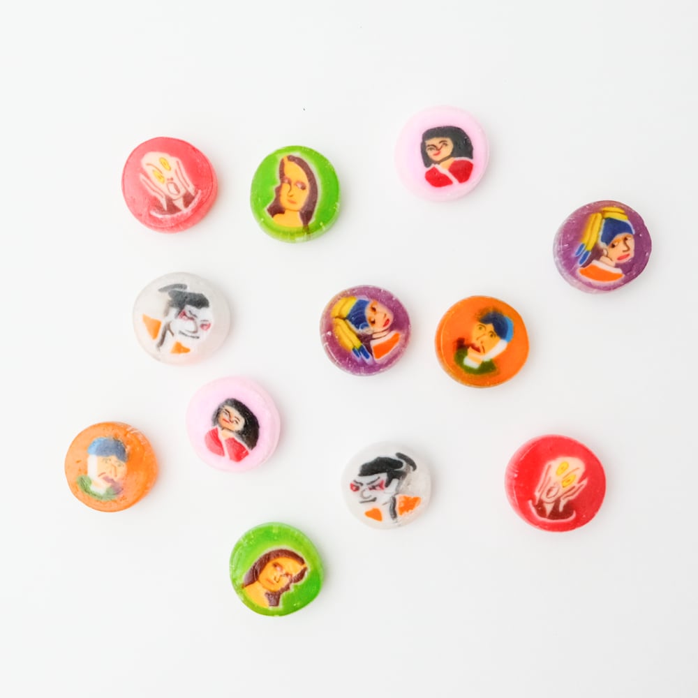 ガラスのキャンディー（アートな飴ちゃん）