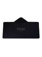 冷感アイスポンチョ（ブラック/グレーロゴA）