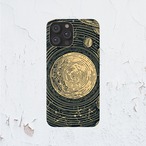 受注生産 iPhoneケース 金色円盤のクラシック星図｜天体図 STAR039B