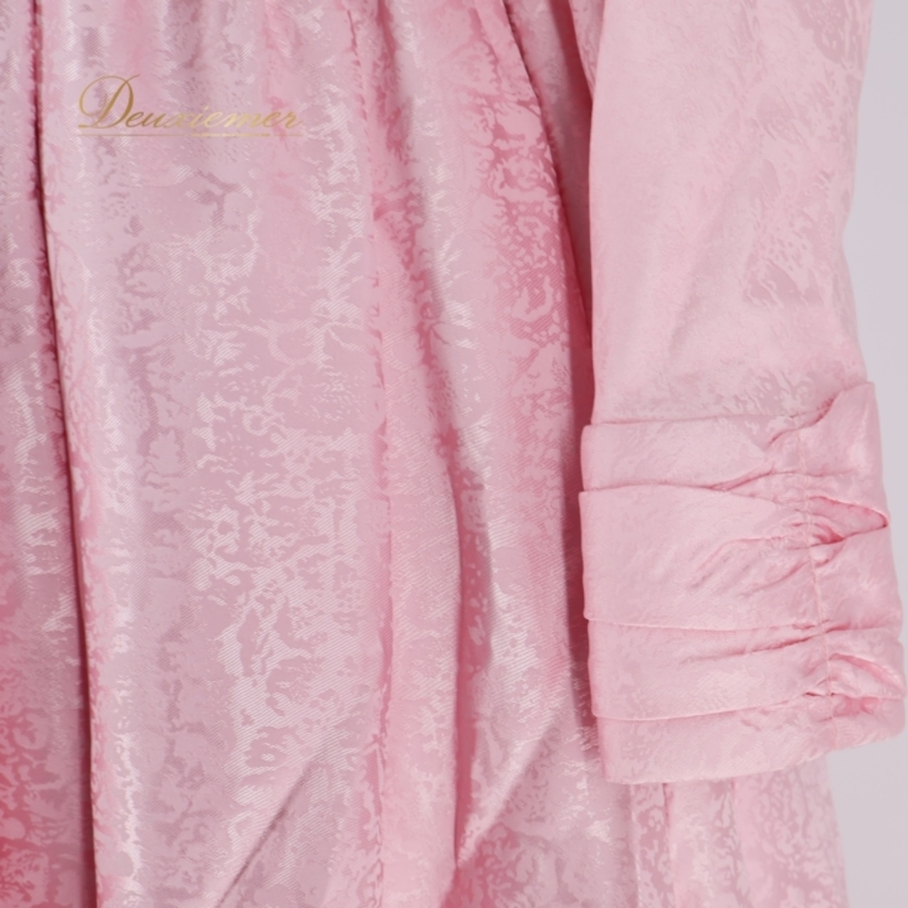 パーティドレス ワンピース ドレス ピンク系 ピンク 柄 模様 発表会 演奏会 ダンス 舞台 衣裳 リボン 露出なし フォーマル 女性用 おしゃれ パーティー用