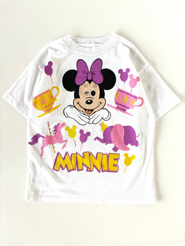 【6-7T相当・vintage】USA製　GYMBOREE ドットtee