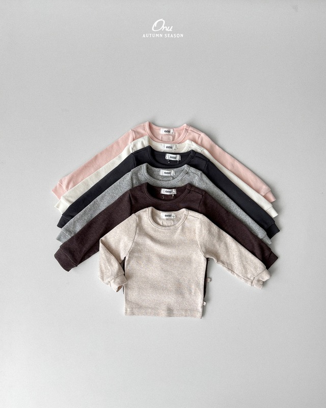 ribbed tee【onu】※9月中旬発送予定