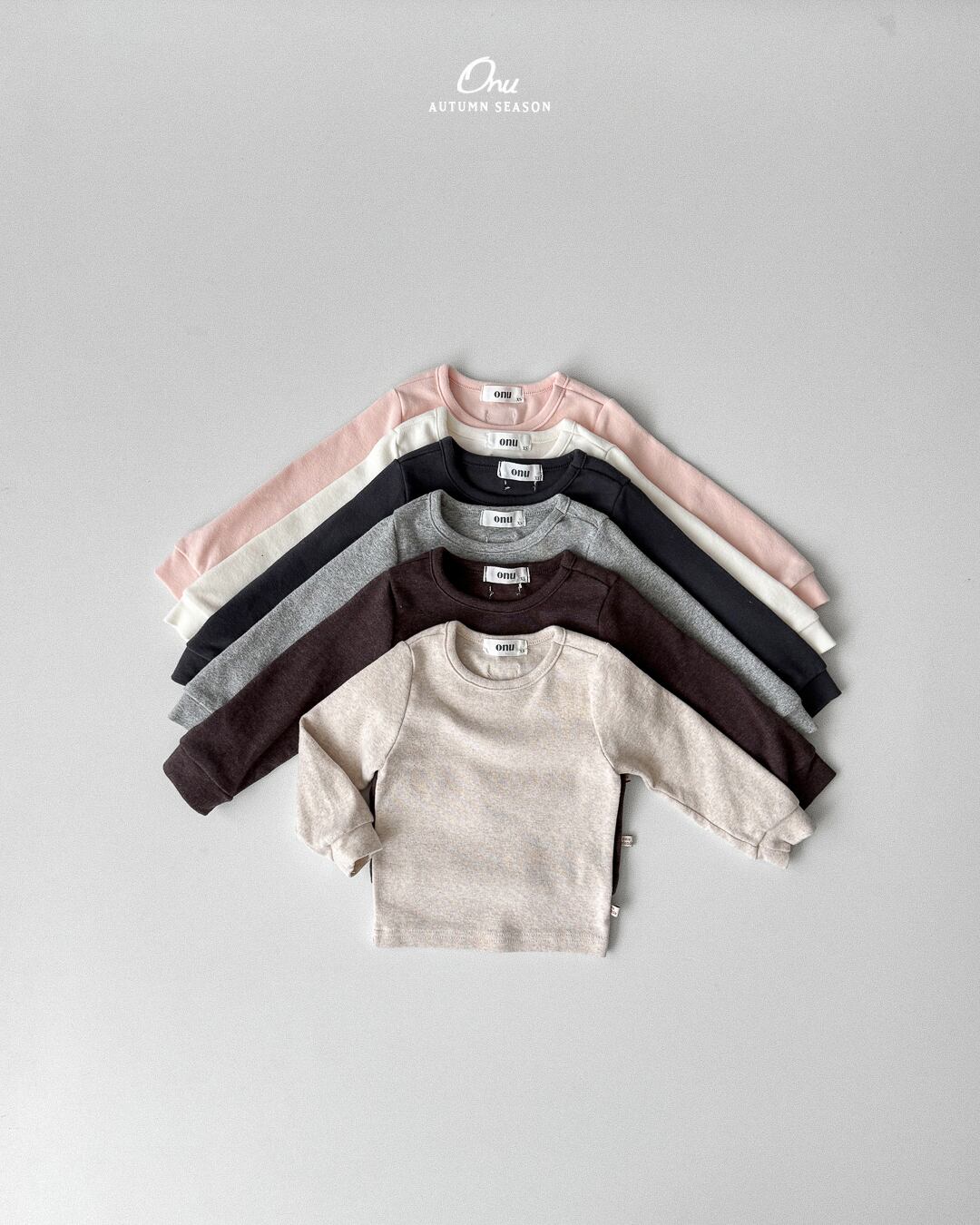 ribbed tee【onu】※9月中旬発送予定