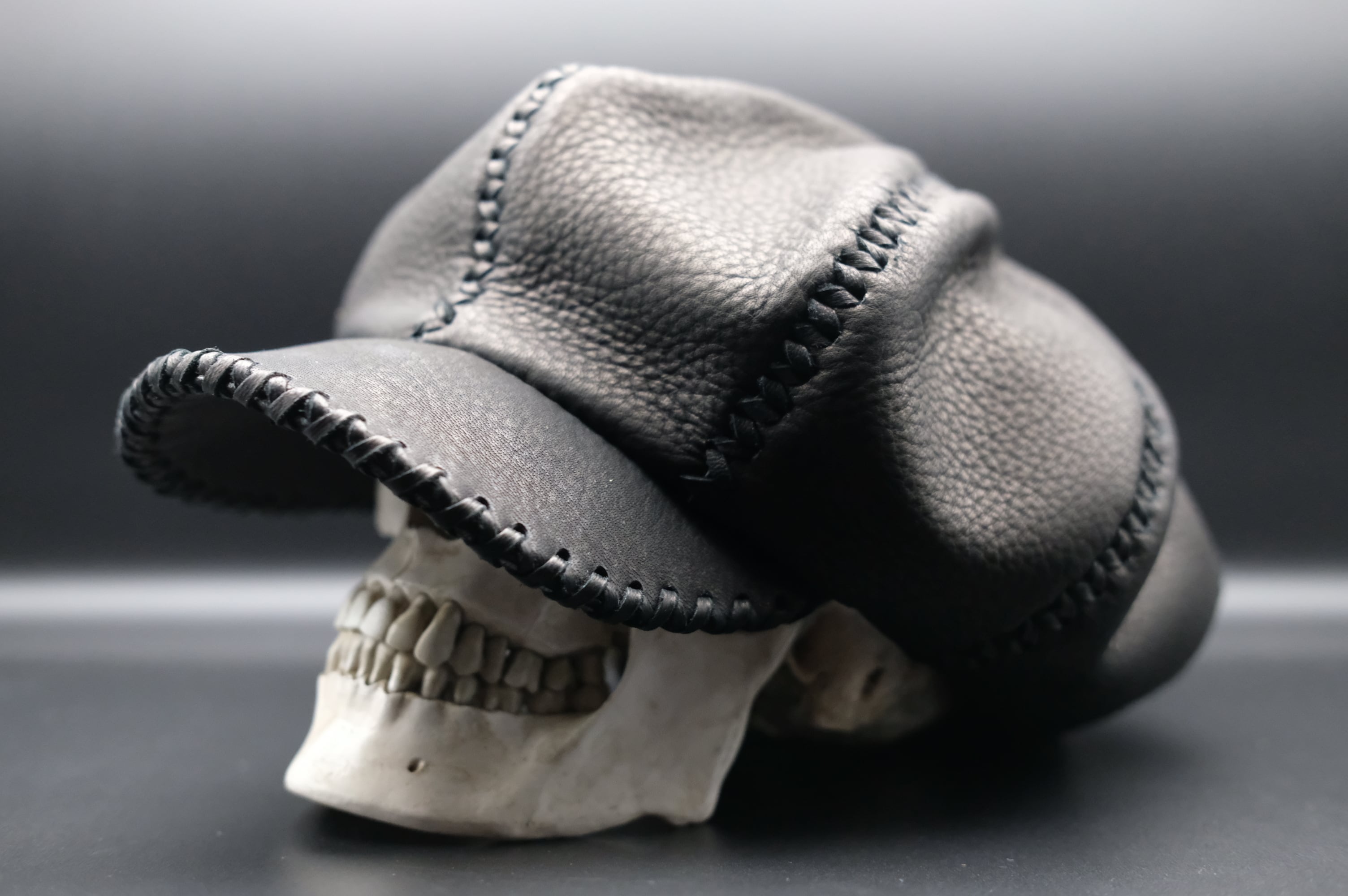 レザーキャスケットJohnny Black・予約受付販売 | Bobby Art Leather
