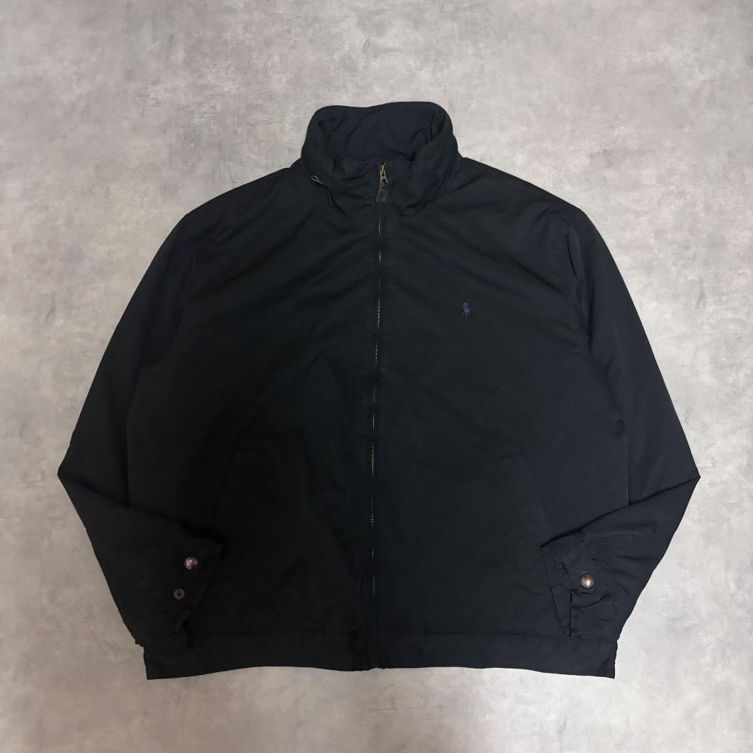 ポロバイラルフローレン ブルゾン ジャケット 短丈 刺繍 2XL 黒 16545