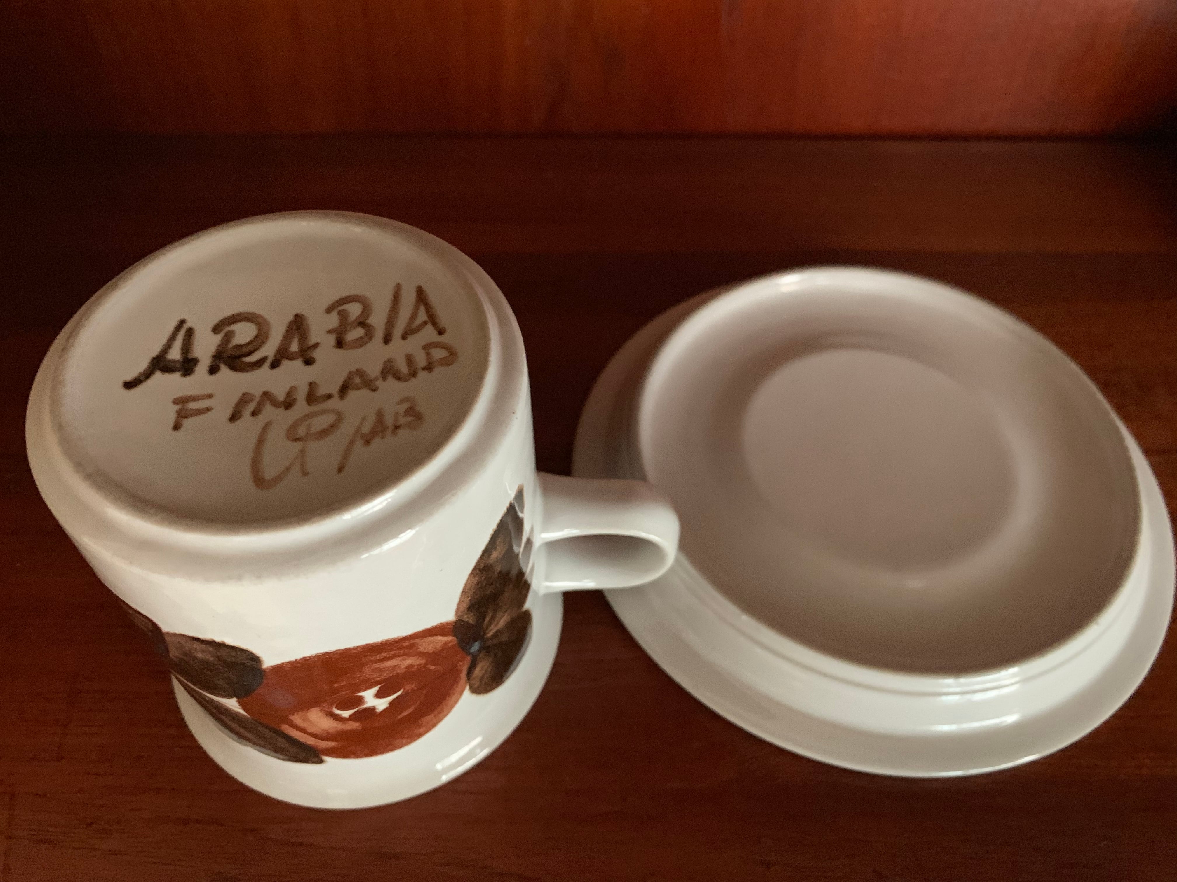 アラビア ロスマリン モーニングカップアンドソーサー | Kiitos