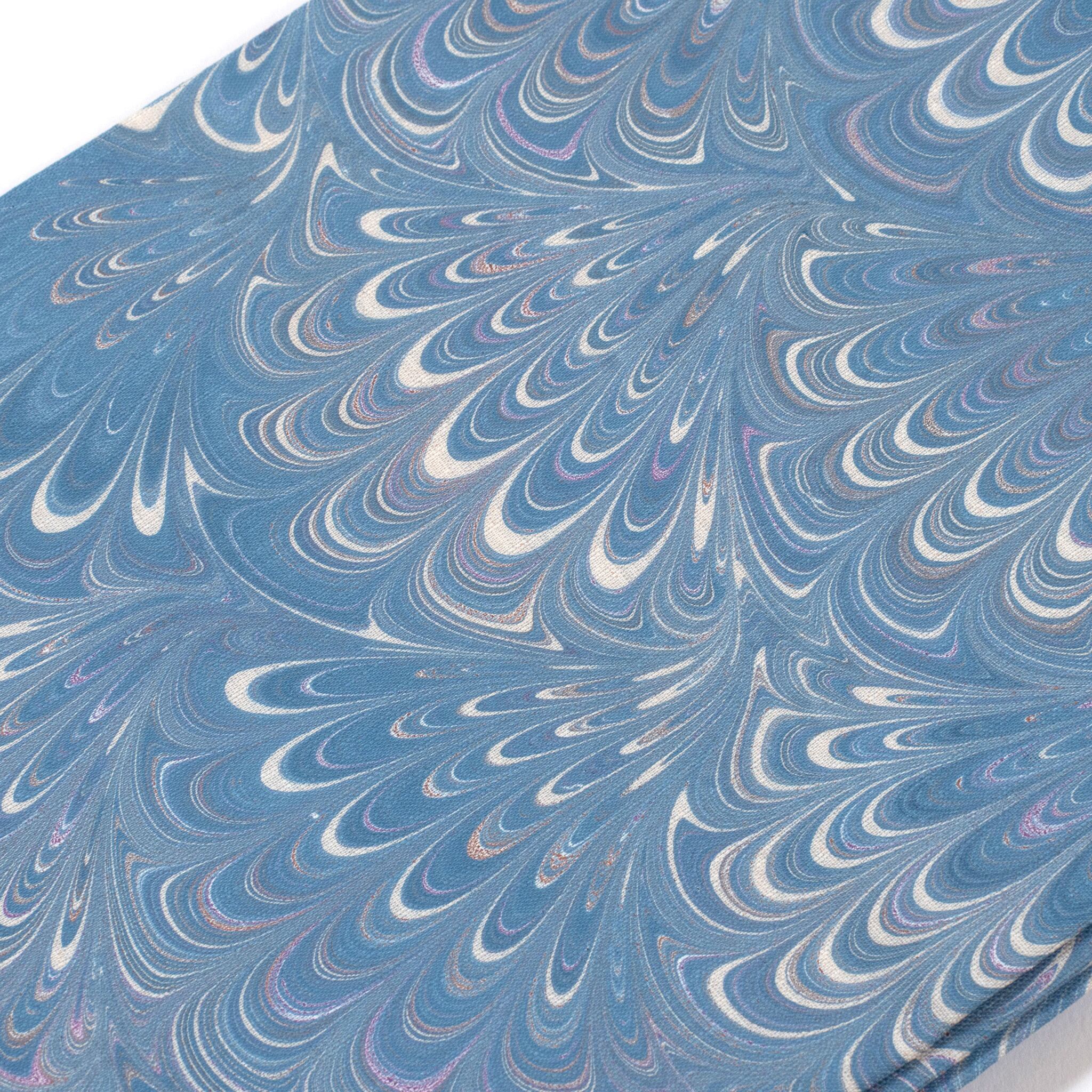 リバーシブル半幅帯 ［波の綾 花火柄］ | Marble+