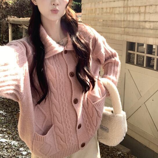 【outer】ニットカーデ M27648