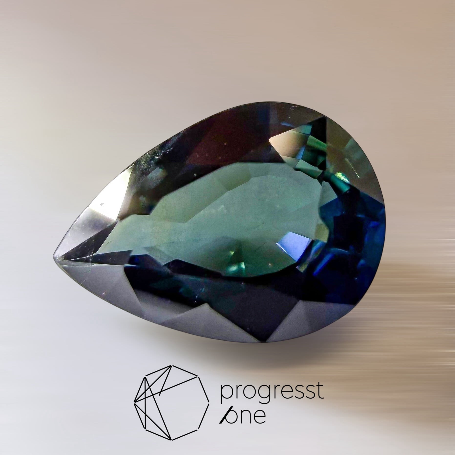 モンタナサファイア0.71ct | progresstone