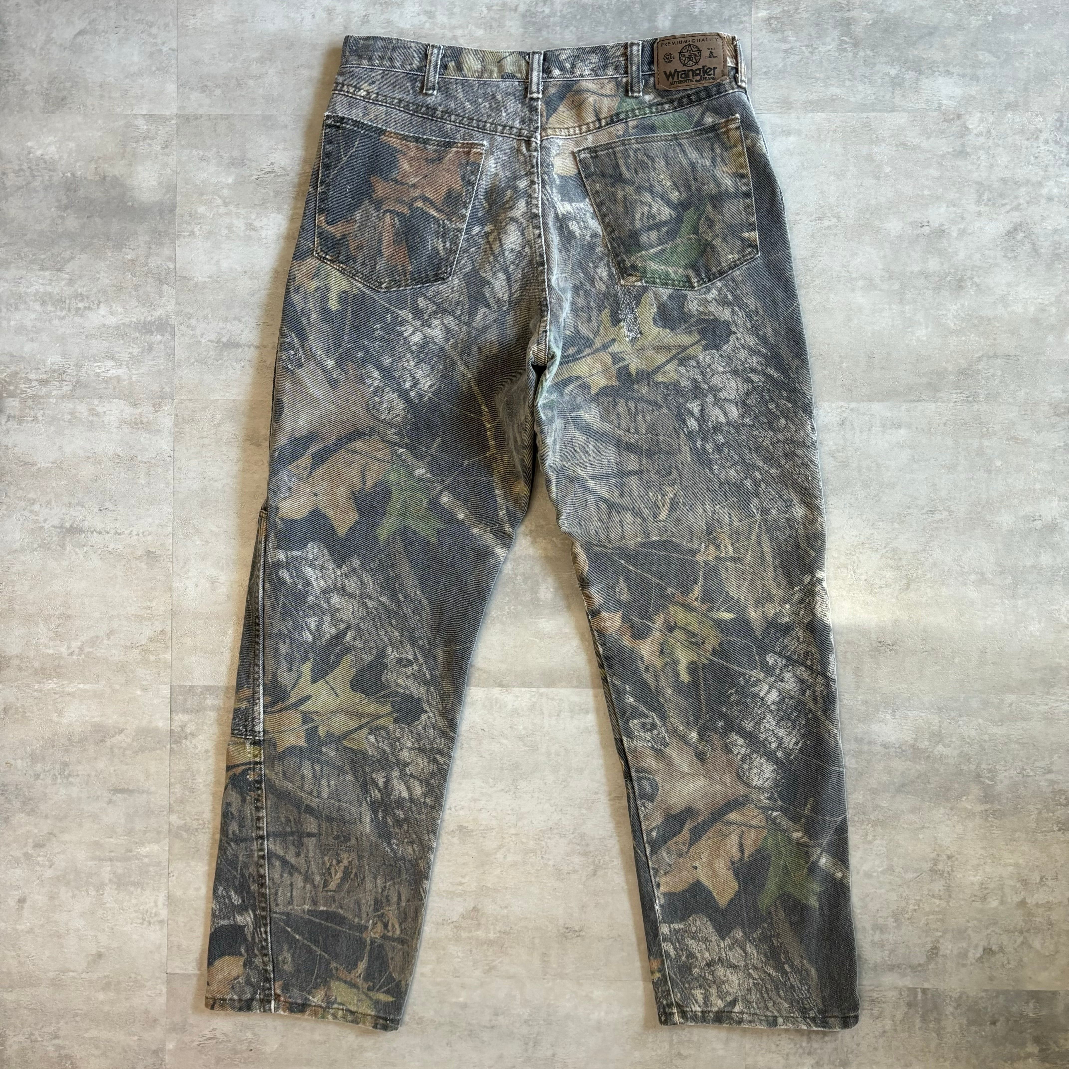 古着 Wrangler ラングラー デニム ダブルニー リアルツリー W42 古着 Wrangler ラングラー デニム ダブルニー リアルツリー W42 楽天