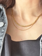 layer chain necklace