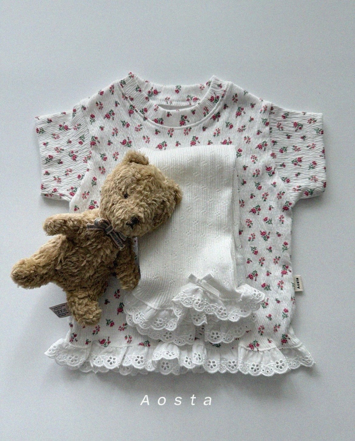 【即納/80,90size】ルエテブラウス/ Aosta