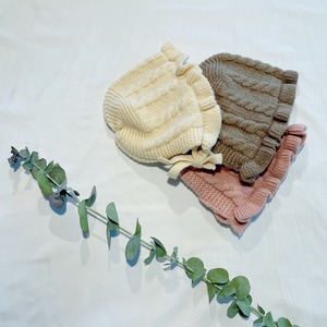 【即納】 AS2343 girly knit bonnet