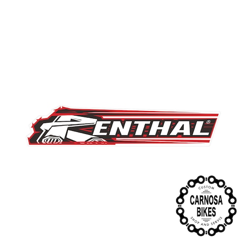【RENTHAL】Cycle Decal [サイクルデカール] W200mm