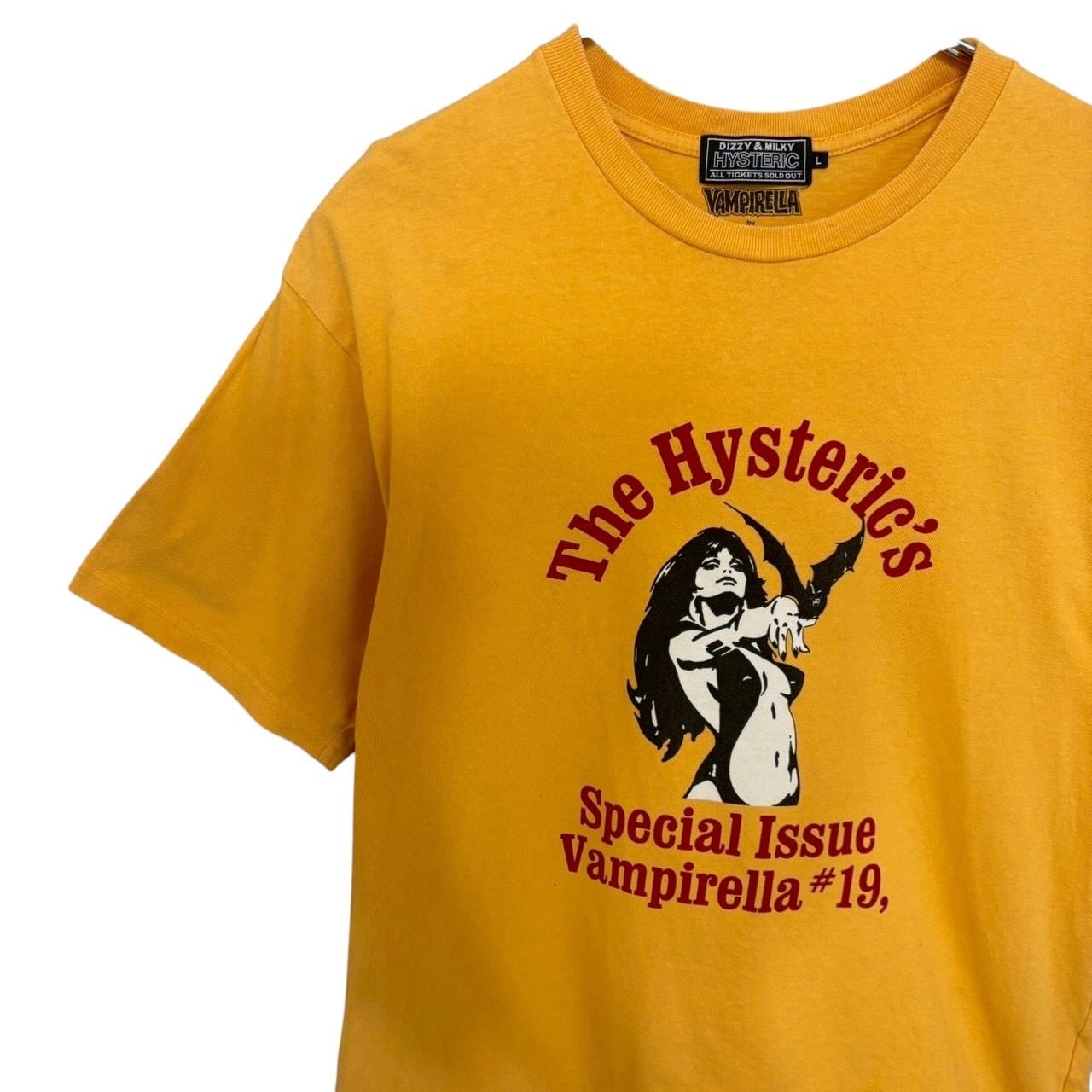 HYSTERIC GLAMOUR ヒステリックグラマー Tシャツ L センターロゴ