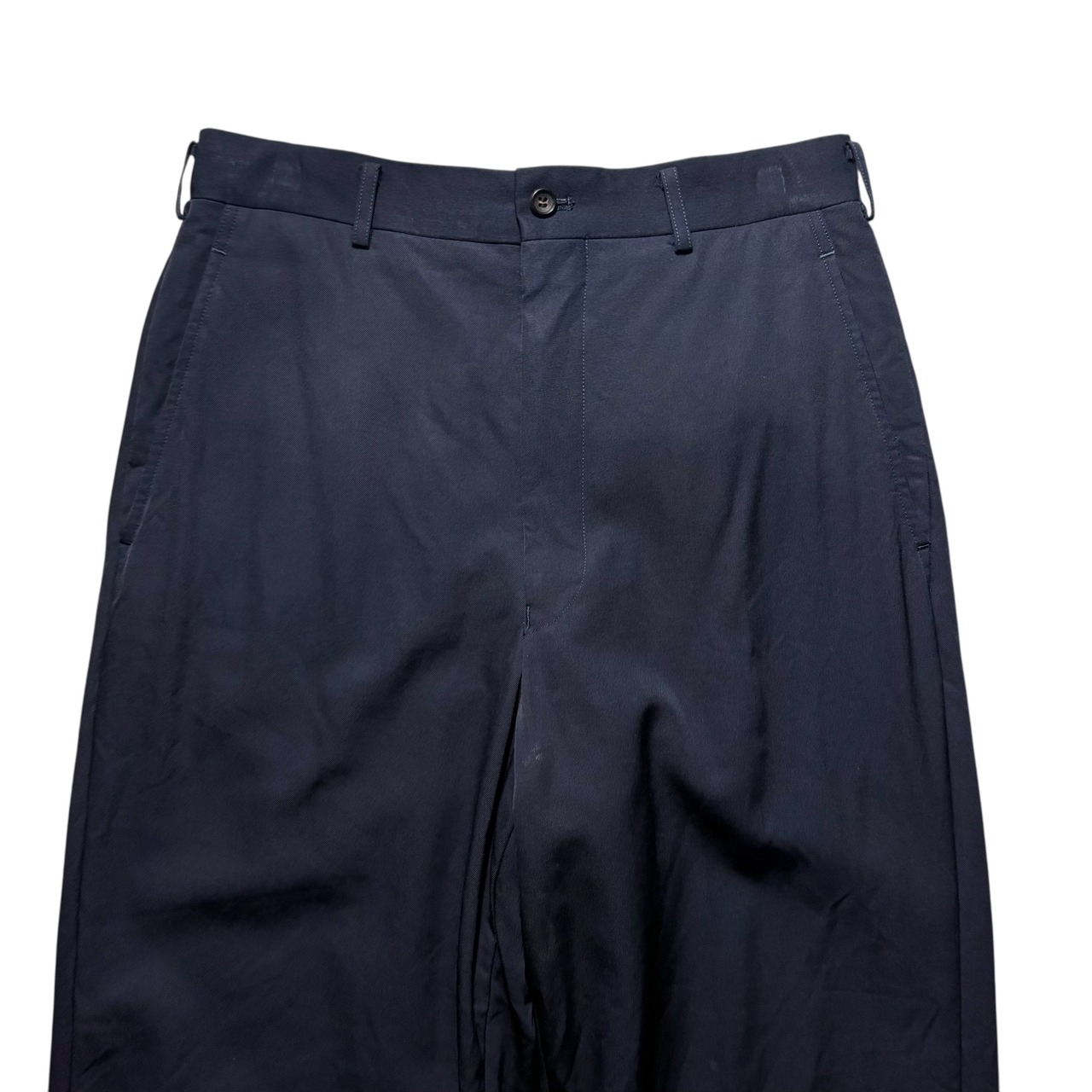 AD1997 COMME des GARCONS HOMME wool gabardine slacks