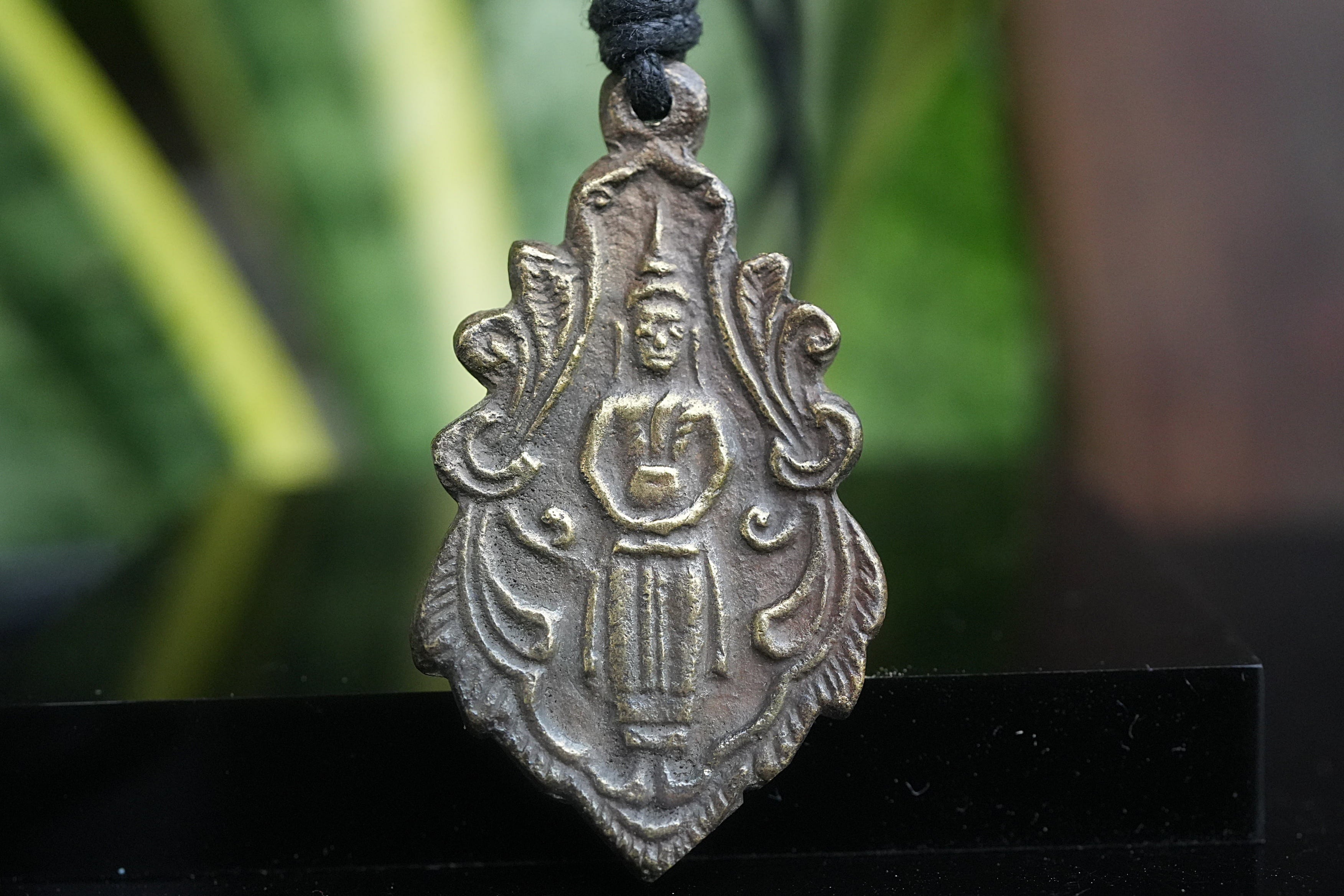 燃える称号:お守りブッダさま★真鍮ペンダント 2162