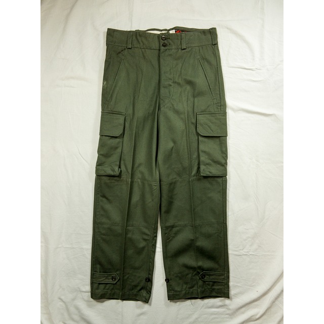 【1950s】"French Air Force" M47 Early Model Field Cargo Trousers Size 92L, Deadstock!!