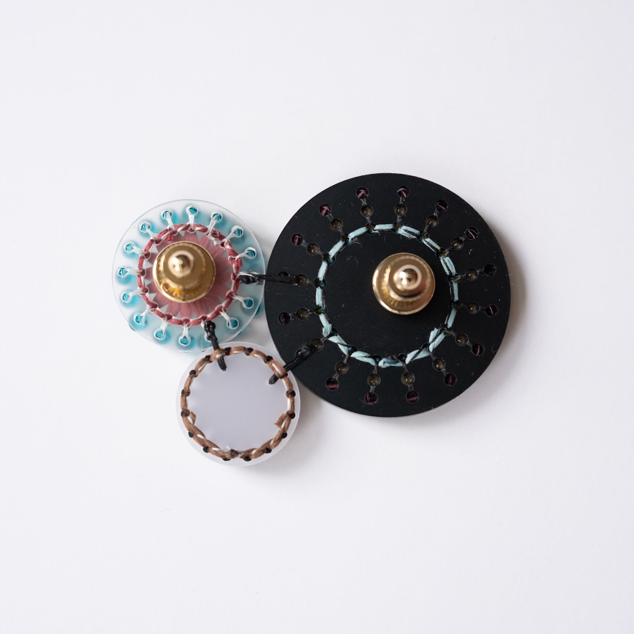 Φ30+Φ25+Φ20 connect brooch [03]
