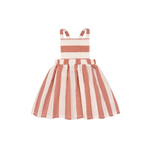 organic zoo / Sienna Stripes Apron Skirt / 1-2y・2-3y・3-4y