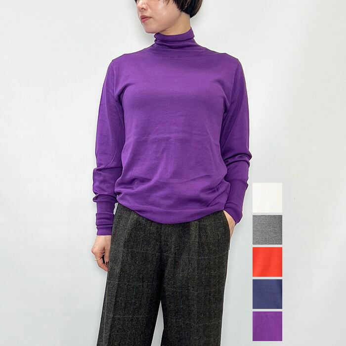 SHINZONE シンゾーン COTTON SILK HIGH NECK KNIT 24AMSNI10