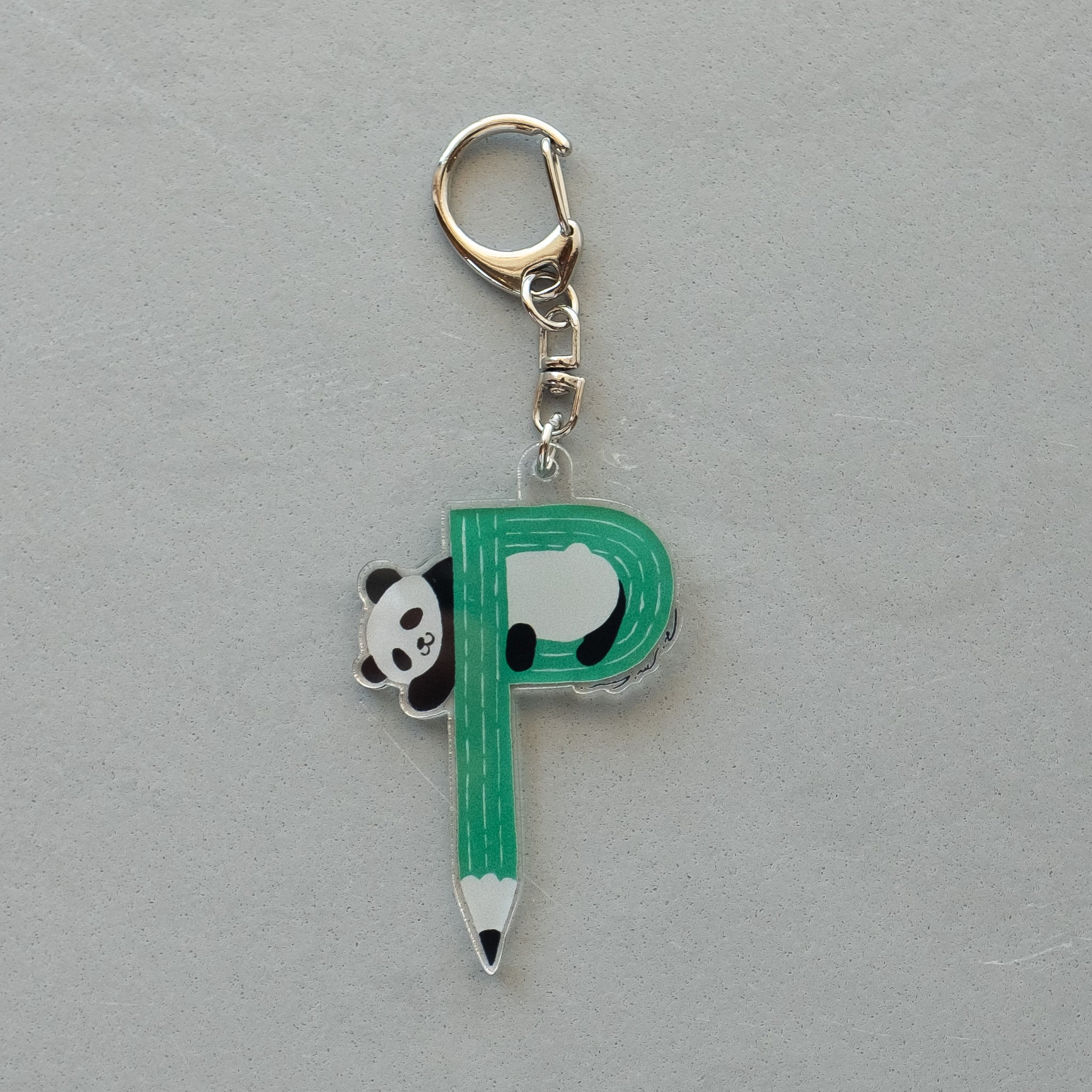 キーホルダー ALPHABET KEYHOLDER／P | HORITA STORE