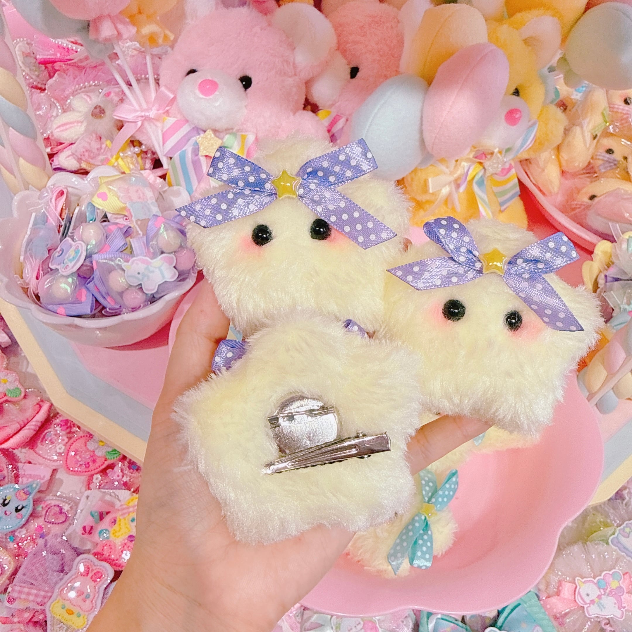 【あにあーる】おほしさま2wayピン（パープル）
