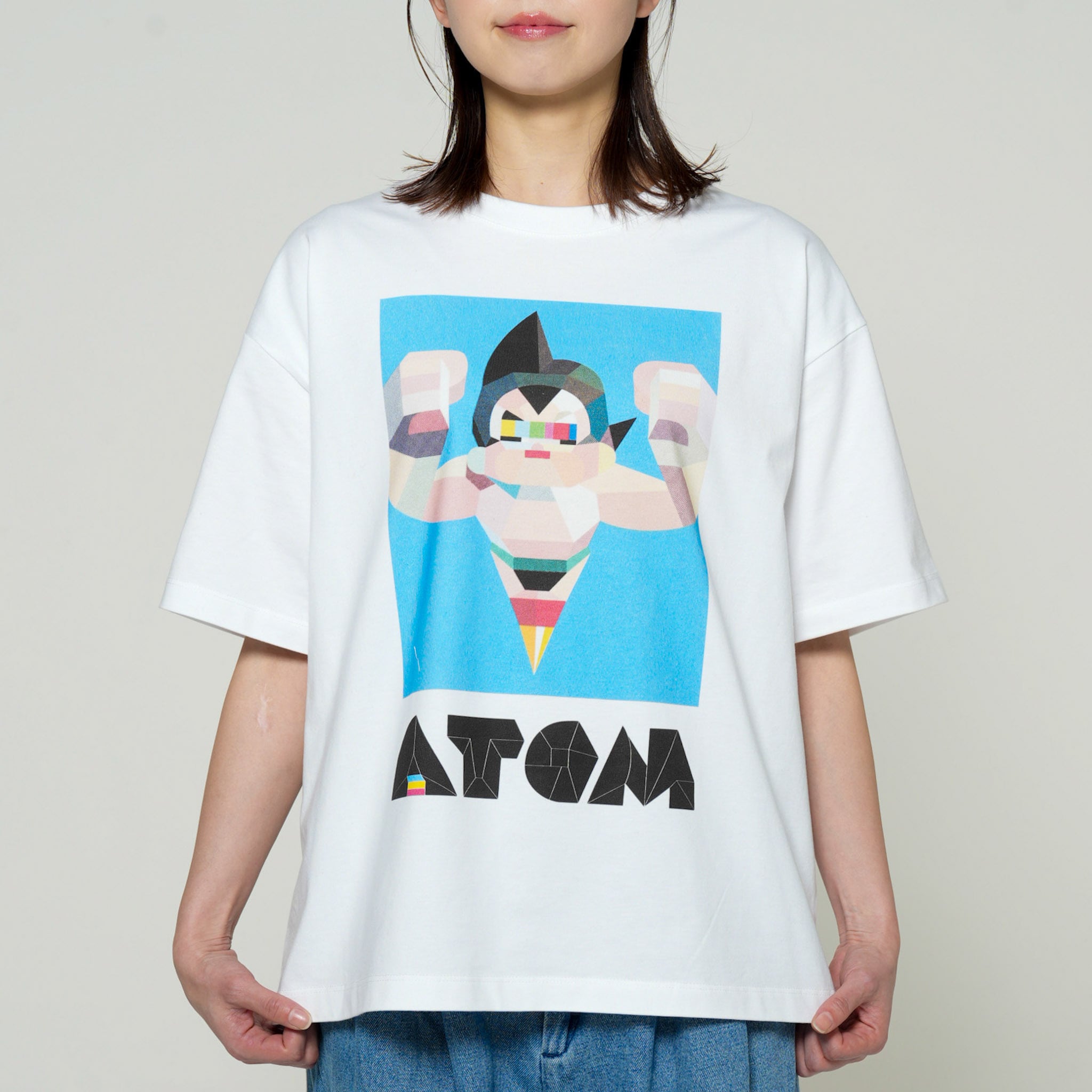 希少 鉄腕アトム ATOM DREAM PROJECT 設計図ポスター Tシャツ M/TAG Box T-shirts 