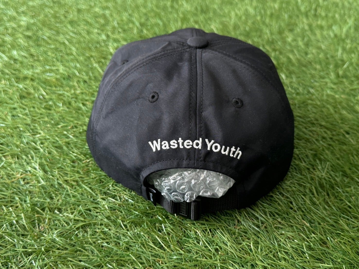 WASTED YOUTH NYLON 6-PANEL CAP BLACK 58057 | BRAND BUYERS OSAKA WASTED YOUTH NYLON 6-PANEL CAP BLACK 58057 | BRAND BUYERS OSAKA