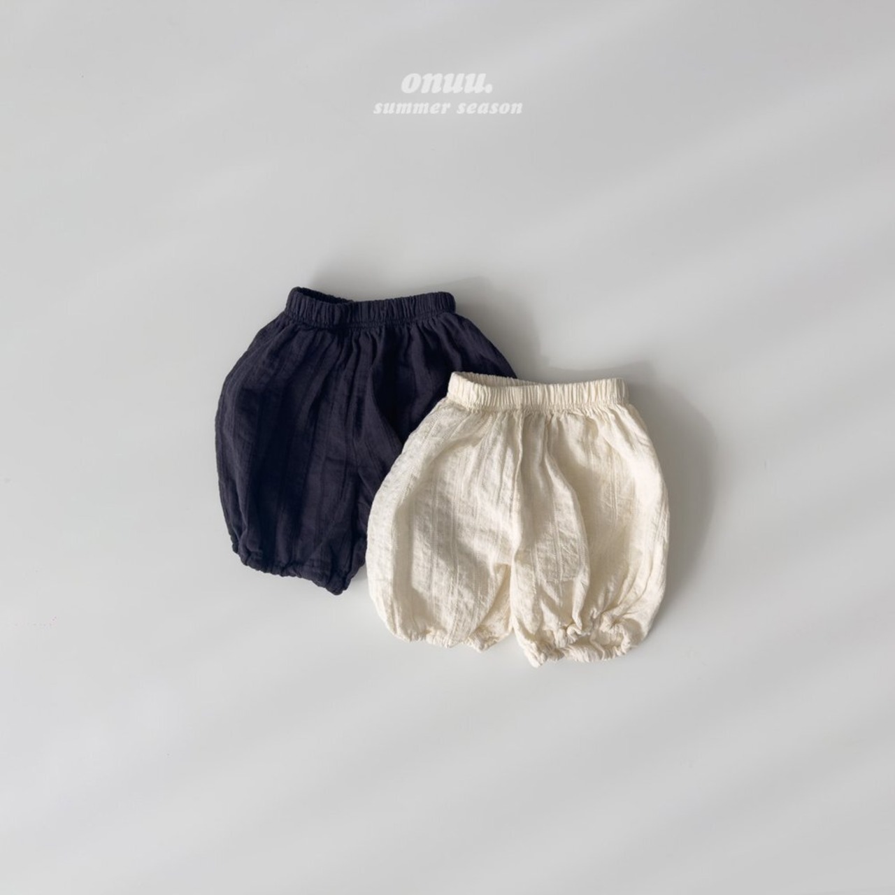 【ONU】パンプキンパンツ アイボリー 80〜120cm 240525 - 3