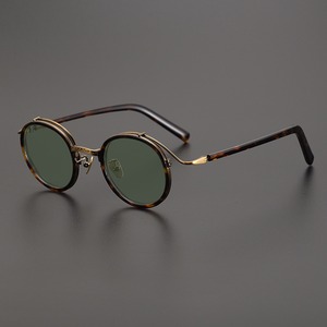 Acetate Metal Sunglasses -oval- / アセテート メタル サングラス -オーバル-