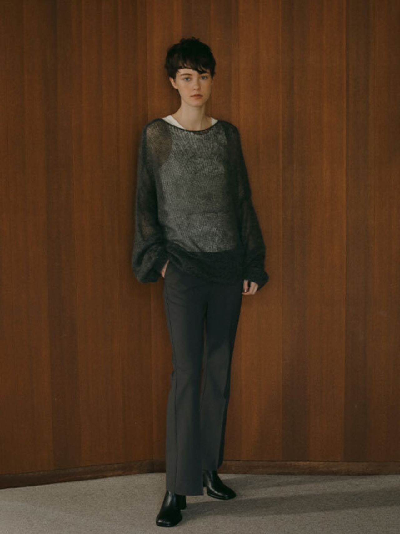 ETRE TOKYO ボリュームスリーブモヘヤニットプルオーバー | FLICKA ASHIYA 