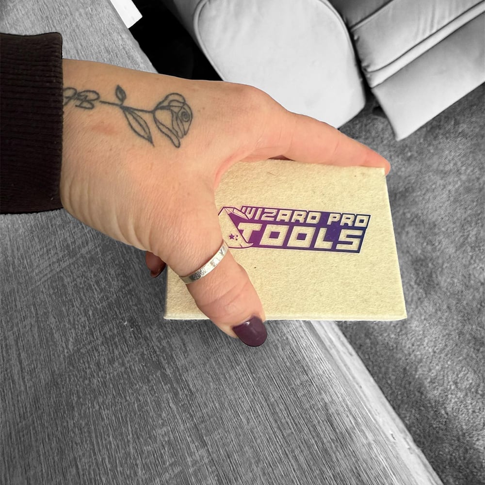 Wizard Pro Felt Squeegee シート施工用 角の折り曲げスキージー