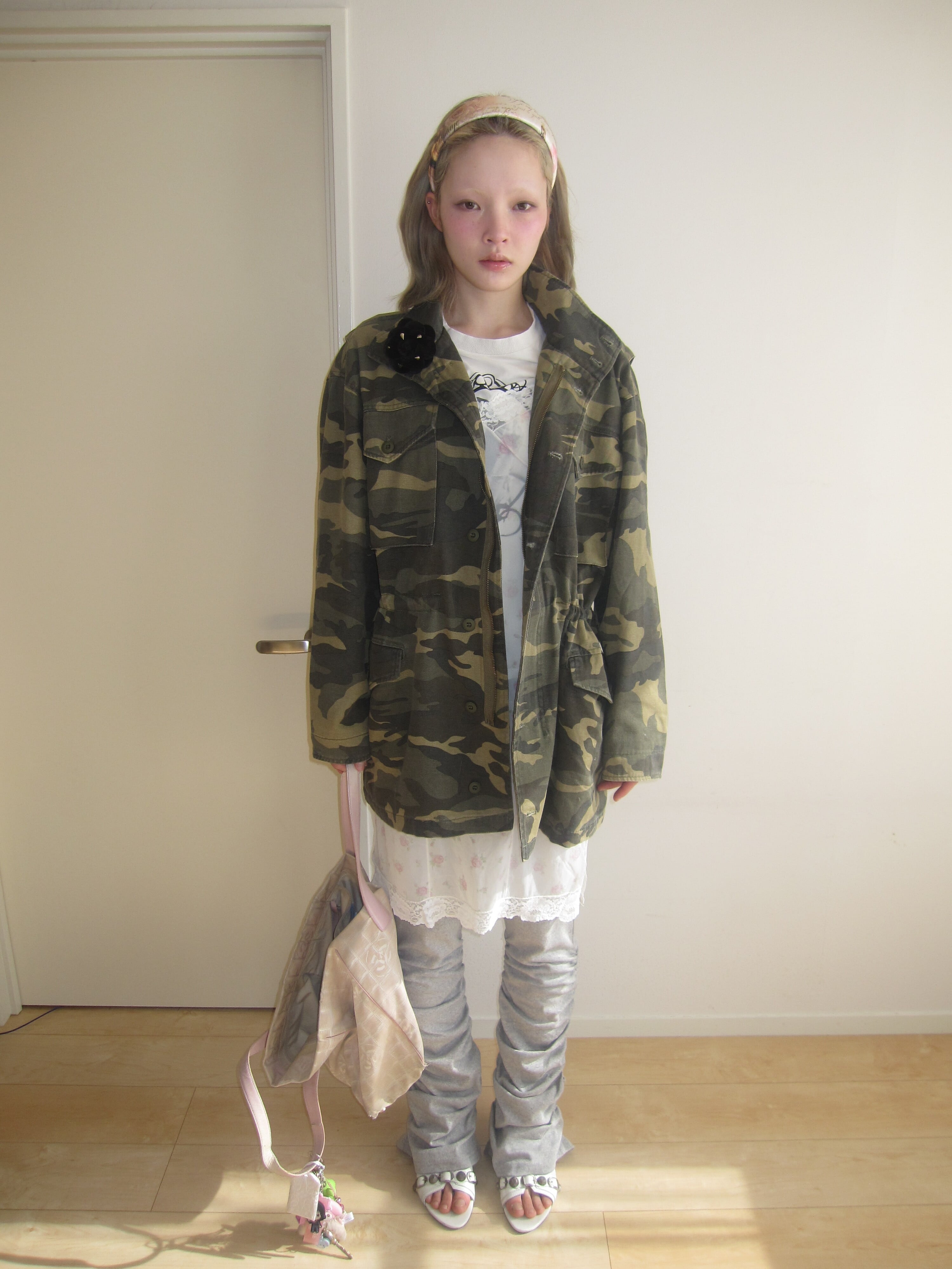 Bambi Fur Jacket beige | n.k atelier