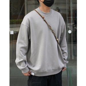 One point crew neck sweatshirt 0448