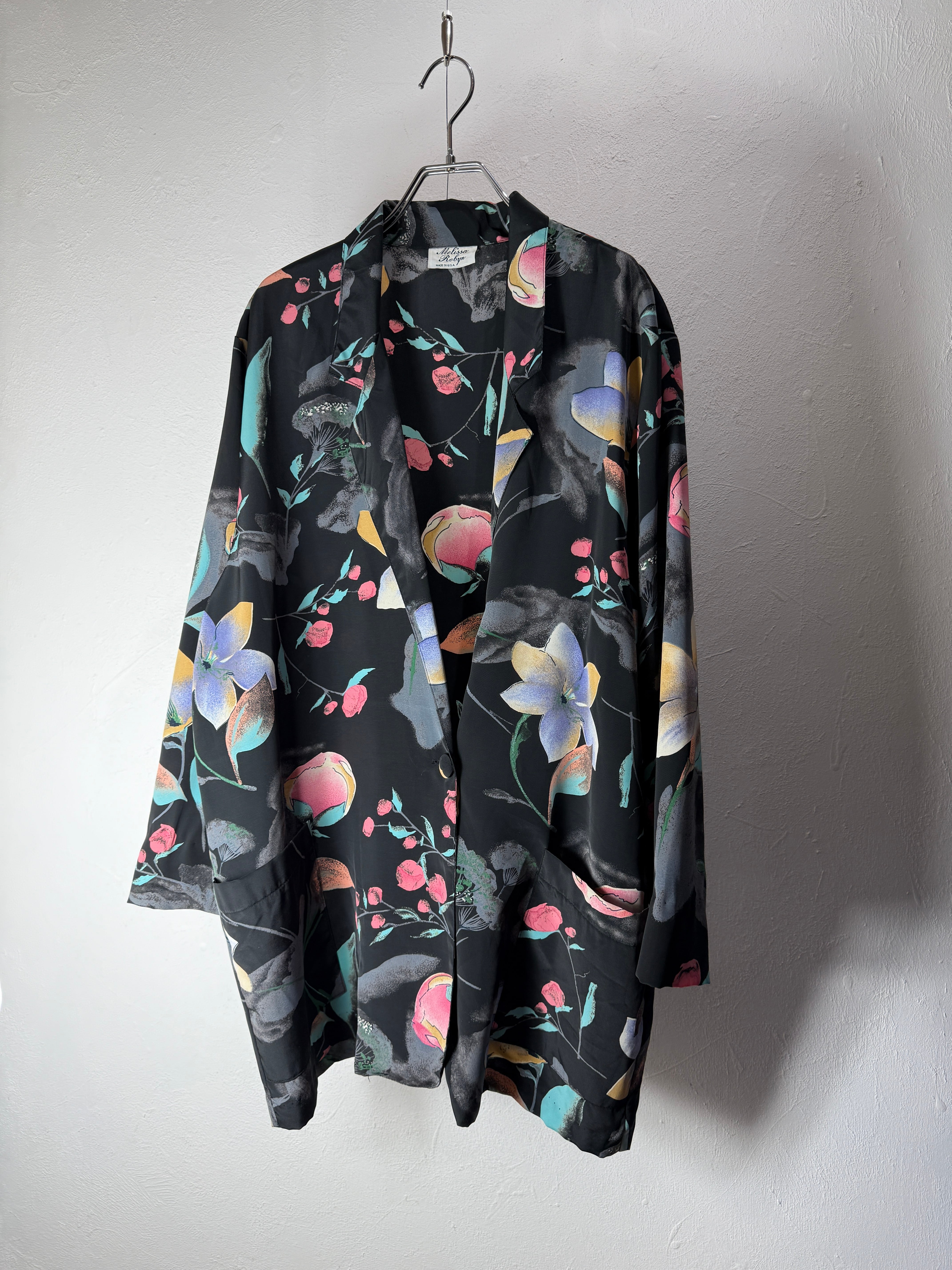 90s Floral Art Design Jacket