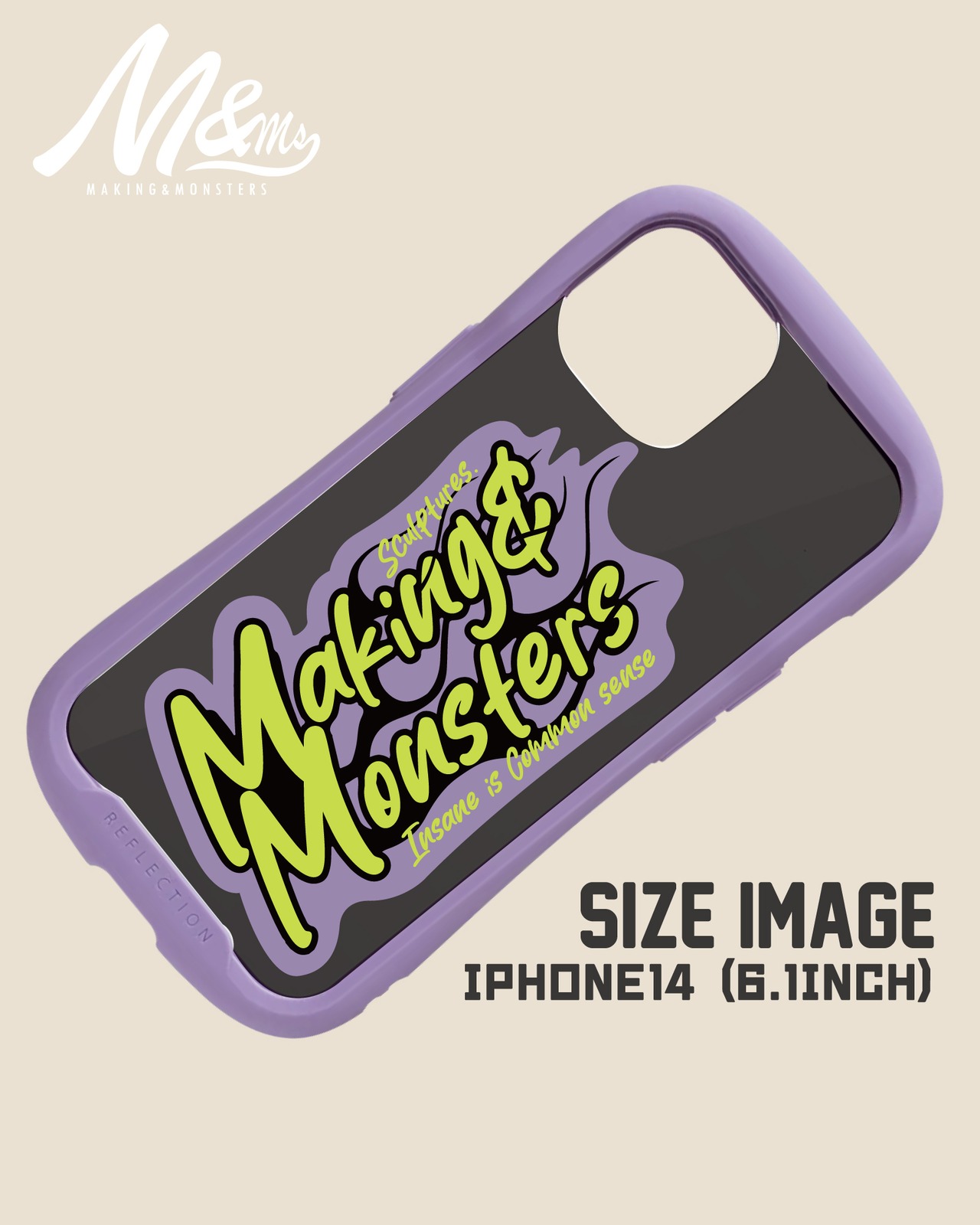 M&Ms "TheFlames" STICKER - MONSTER