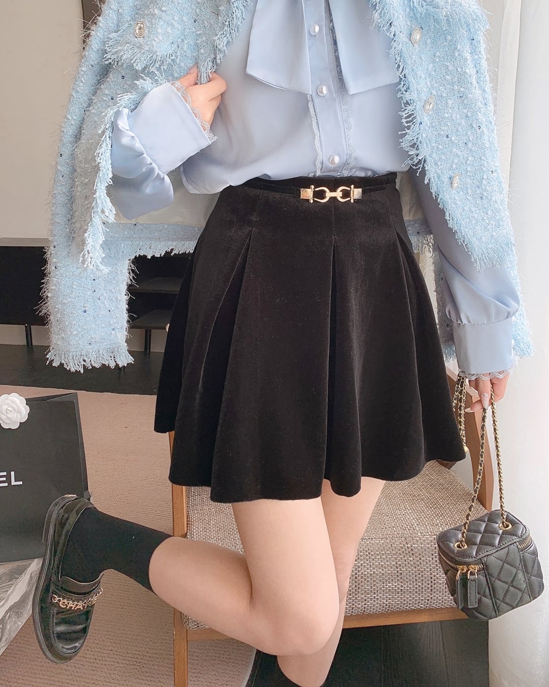 バイプリエ スカート BYPLIE 巻きスカート（リハーサル丈） 美品